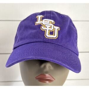 LSU Tigers Hat Top of the World Strapback Purple Gold